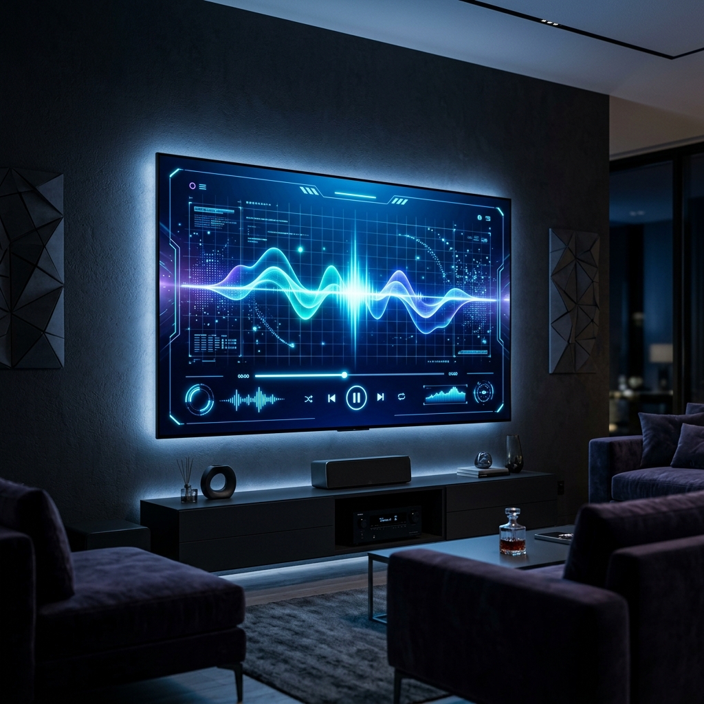 Ultra Player running on a premium smart TV setup